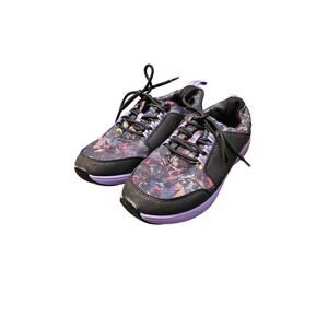 Alegria Traq Womens US Size 9 / EU 39 smart Walking Shoe Black/purple/colorful